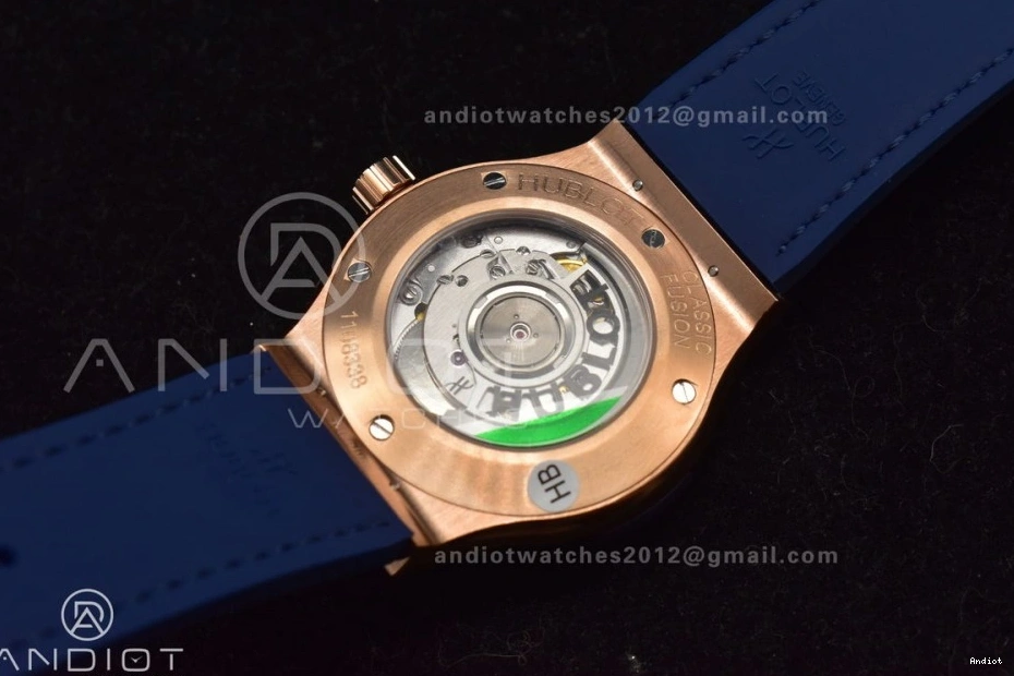 Strap SS Blue Gummy Dial on 1:1 45mm Bezel Classic Edition Diamond Best Fusion with A2892 HBF Blue 0328